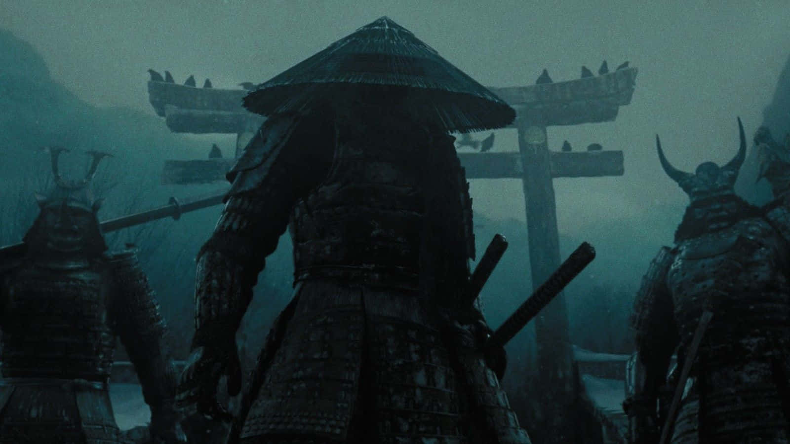 Shogun, torii gate, samurai warriors, HD Desktop Wallpaper