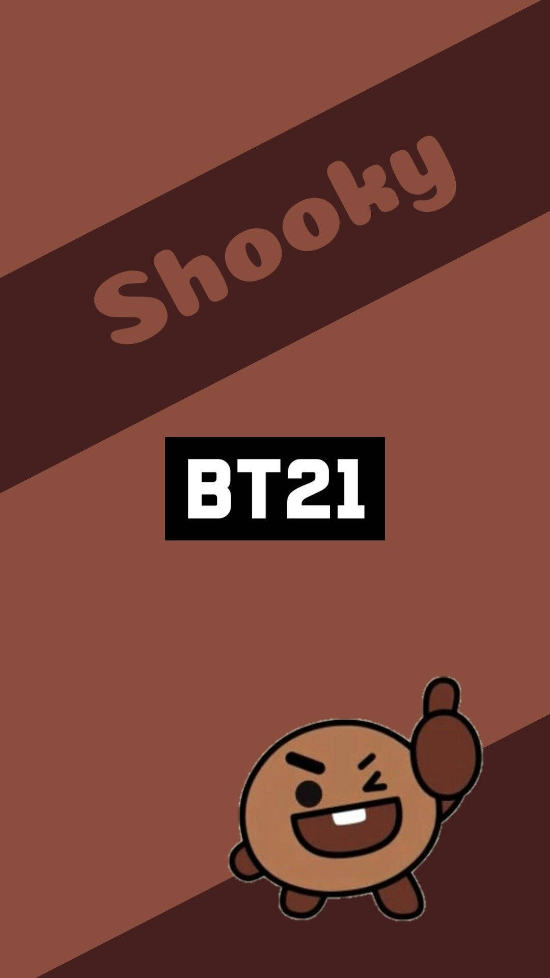 Shooky, BT21, thumbs up, Full HD Phone Wallpaper