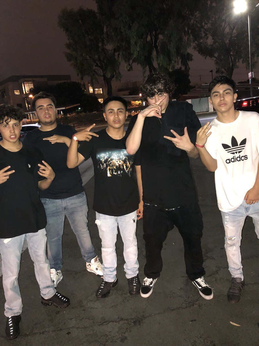 Shoreline Mafia, night, street, SD Phone Wallpaper