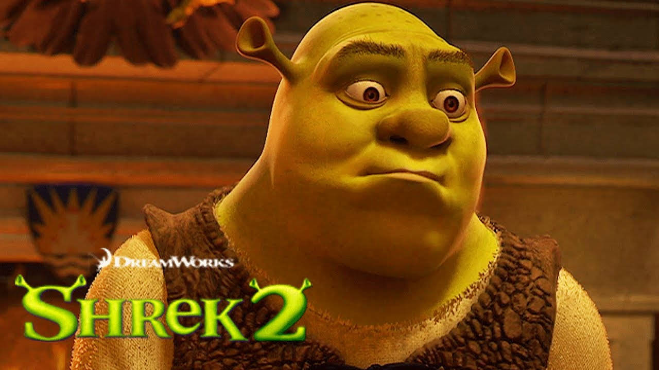 Shrek 2, Shrek, warmly lit interior, HD Desktop Wallpaper