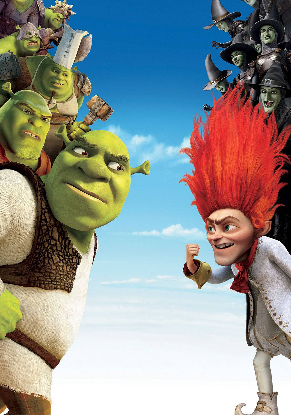 Shrek Forever After, ogres, witches, HD Phone Wallpaper