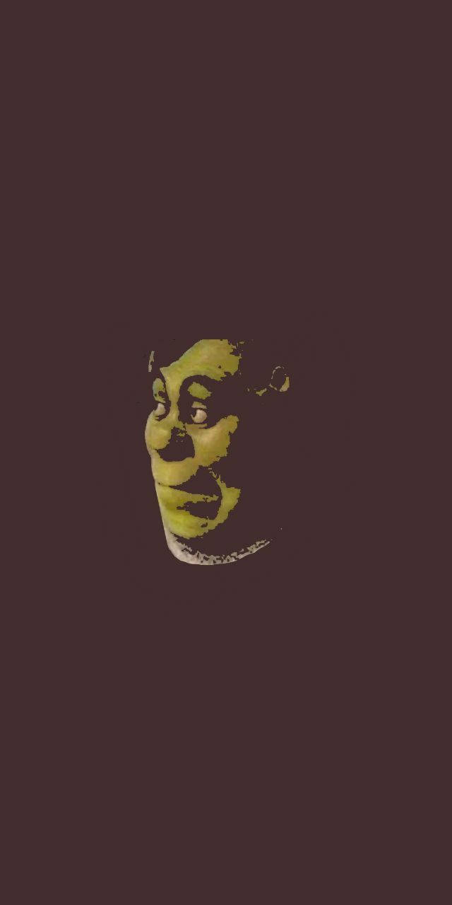 Shrek, green face, wide eyes, HD Phone Wallpaper