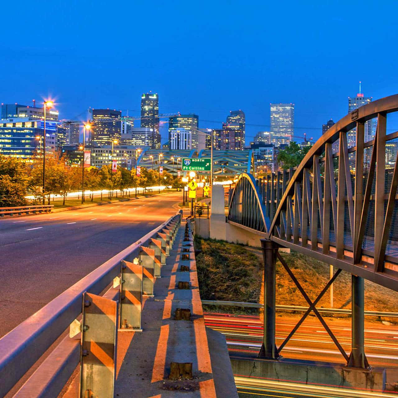 Shreveport, dawn, skyline, HD Desktop Wallpaper