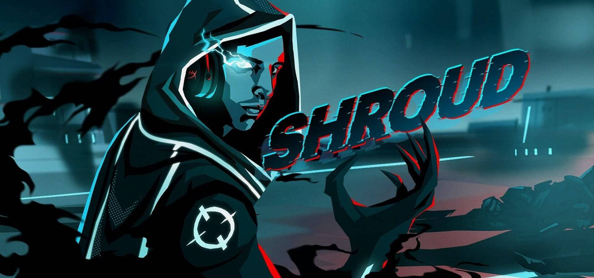 Shroud, hooded cloak, glowing eyes, Full HD Desktop Wallpaper