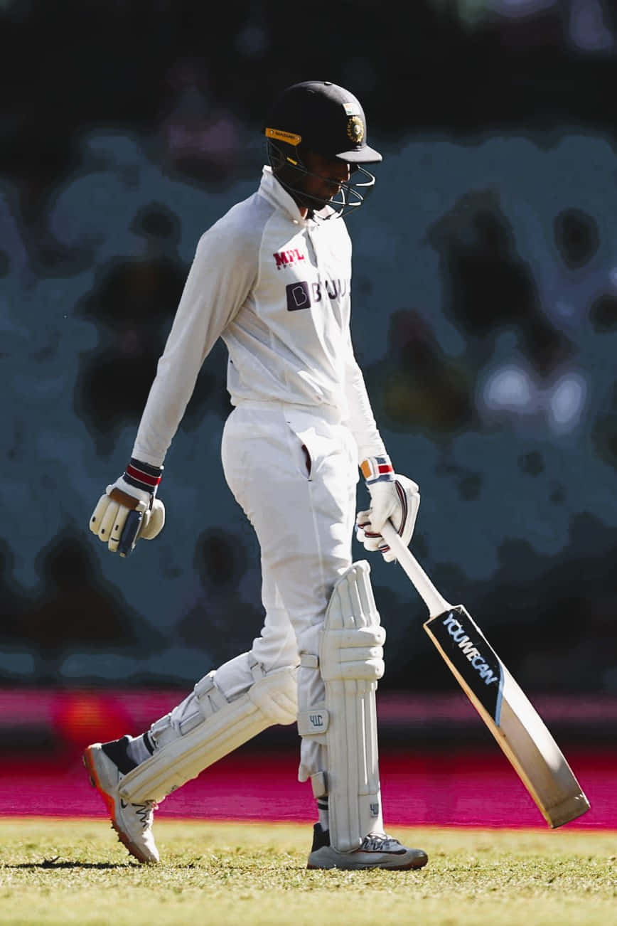 Shubman Gill, cricket player, white uniform, HD Phone Wallpaper