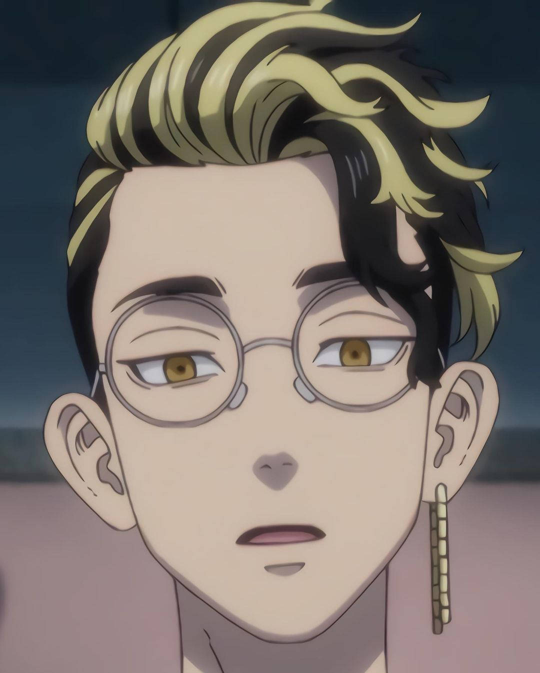 Shuji Hanma, gold eyes, two-toned hair, HD Phone Wallpaper