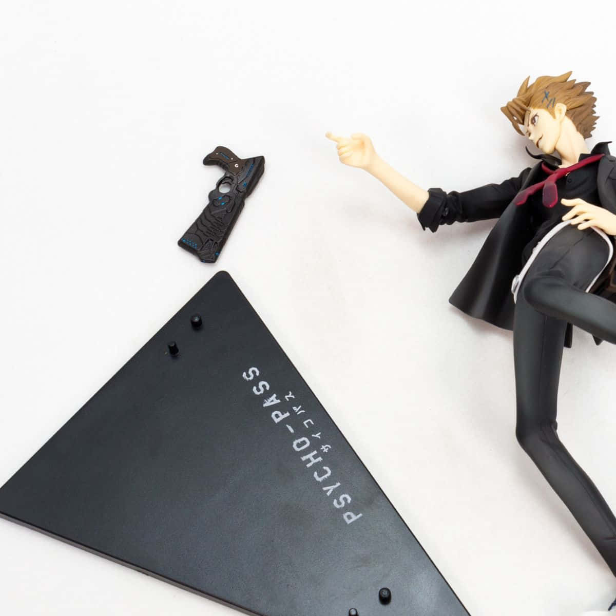 Shusei Kagari, black suit, small gun prop, SD Desktop Wallpaper