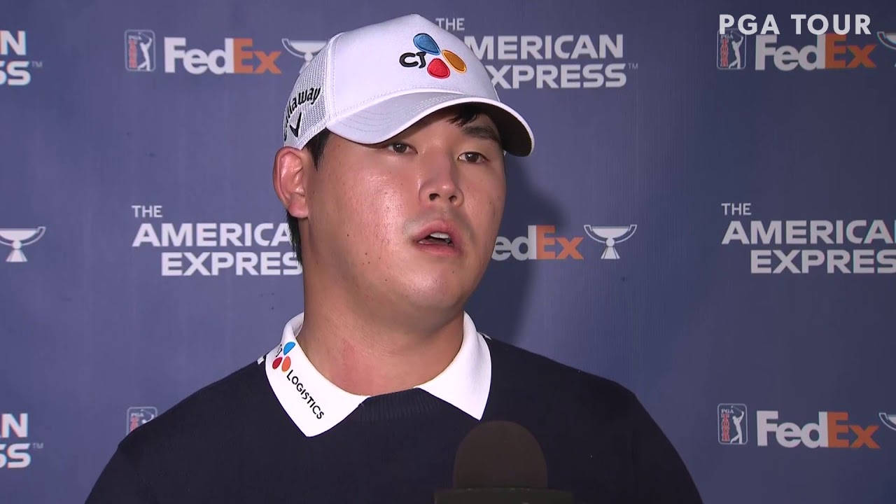 Si Woo Kim, white cap, dark sweater, HD Desktop Wallpaper