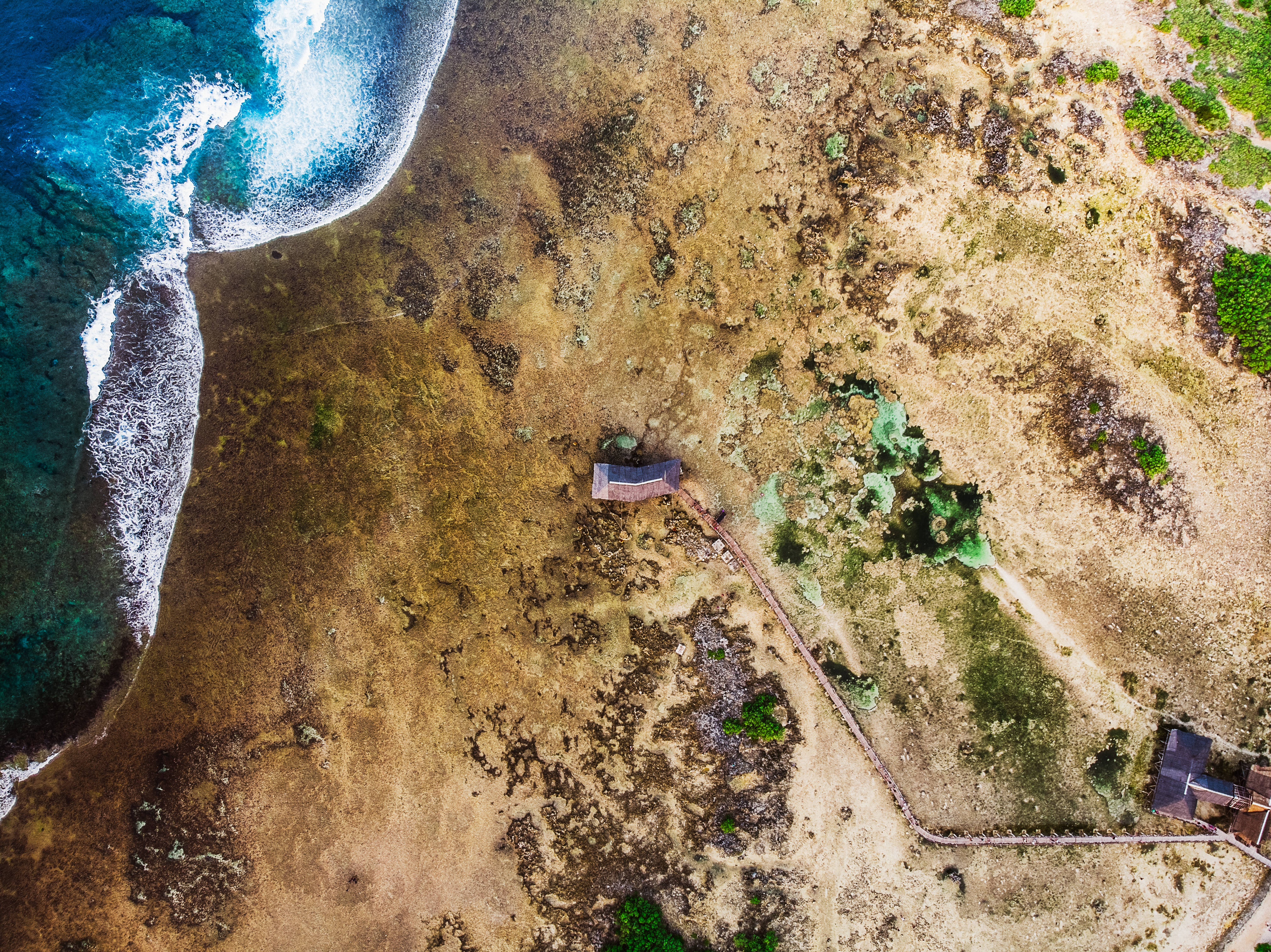 Siargao Island, Cloud 9, turquoise waves, 4K Desktop Wallpaper