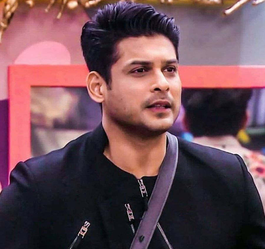 Sidharth Shukla, black shirt, black zippered jacket, SD Desktop Wallpaper