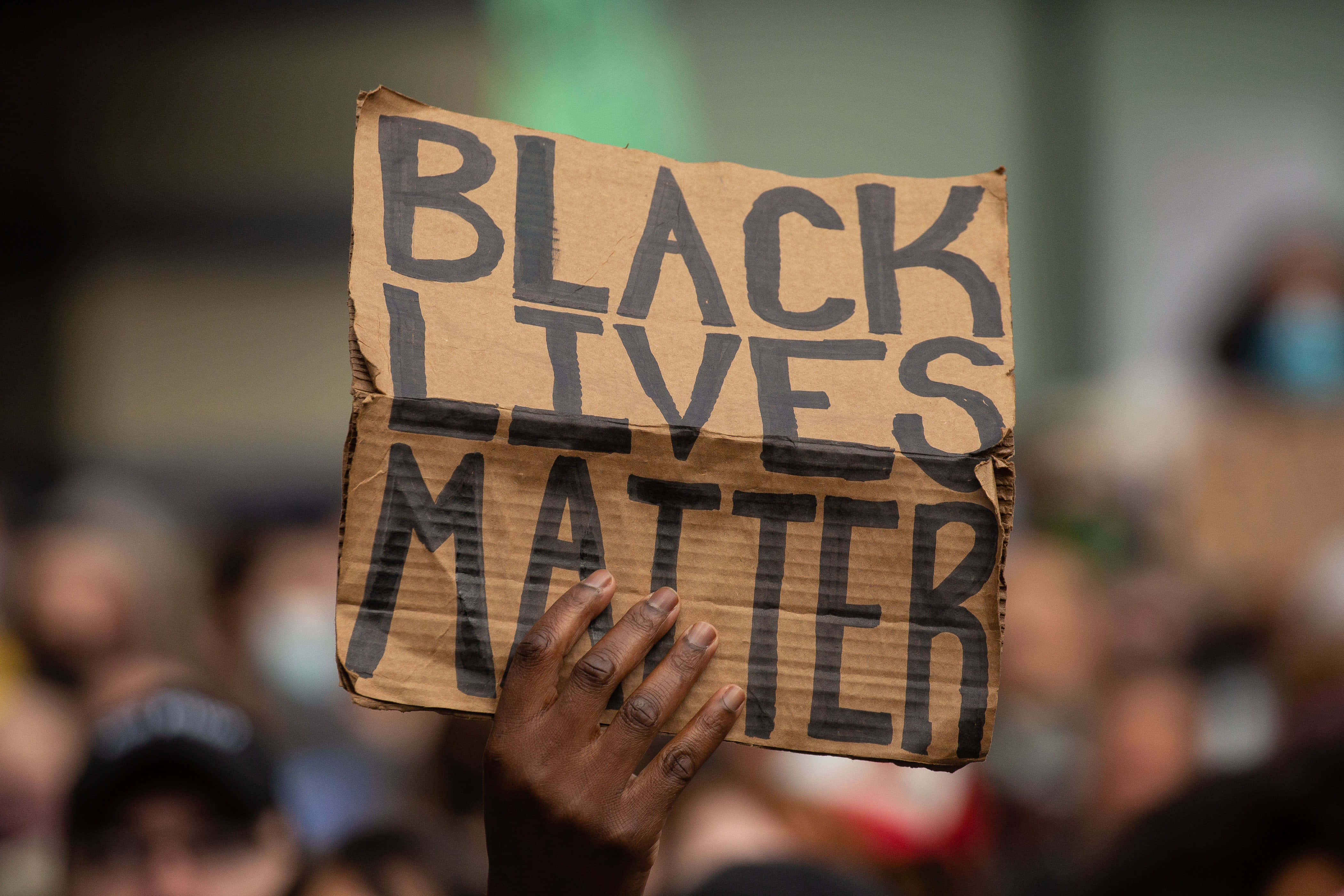 BLACK LIVES MATTER, protest, hand, 4K Desktop Wallpaper