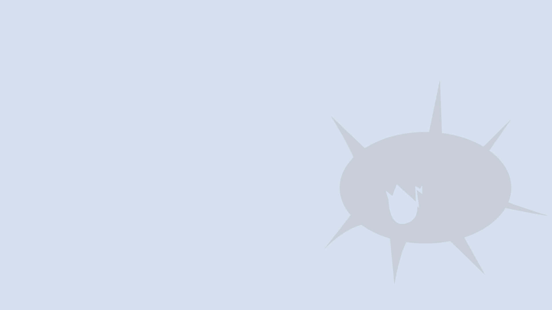 Silcoon, gray speech bubble, flame icon, Full HD Desktop Wallpaper