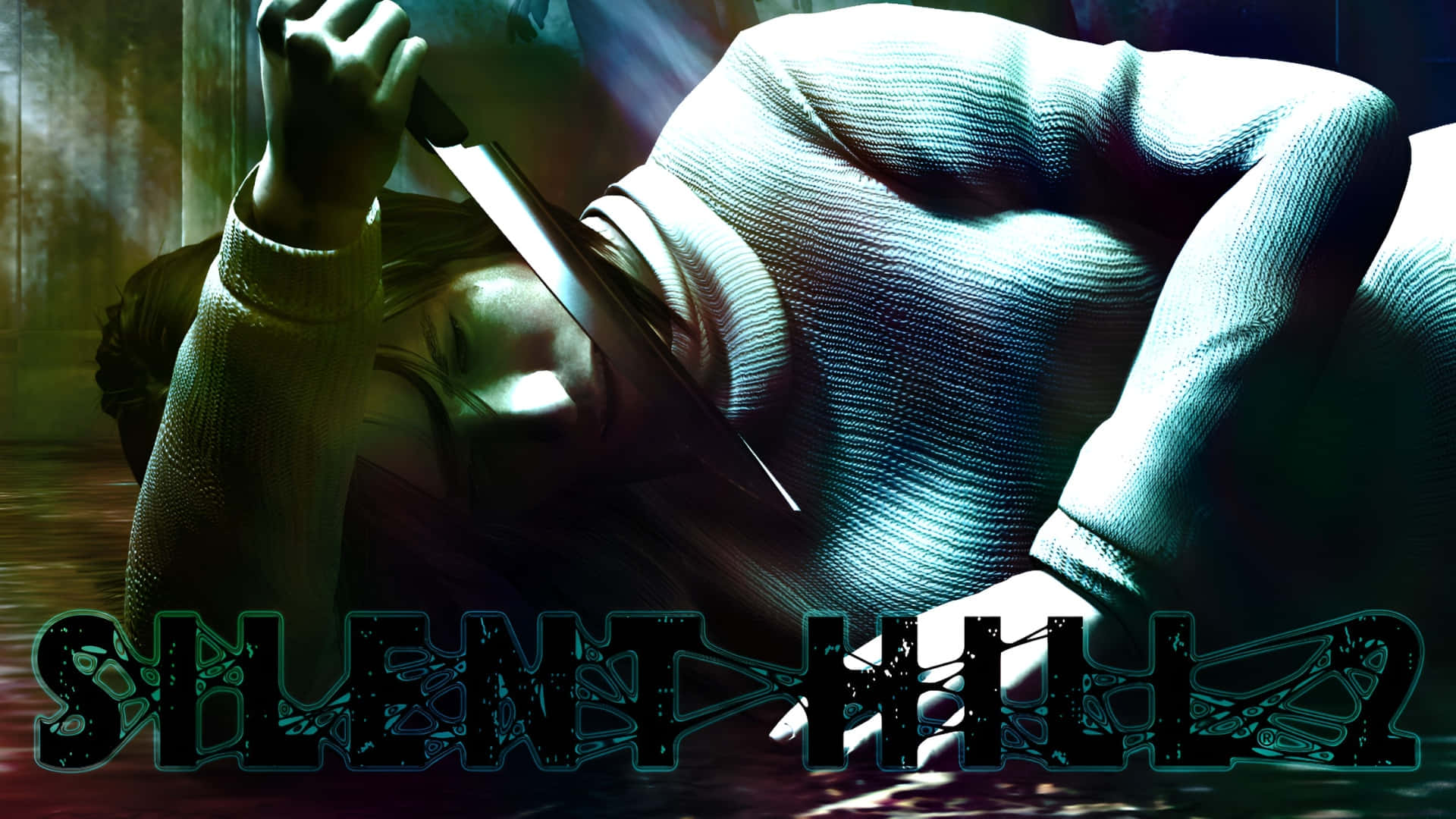 Silent Hill 2, textured sweater, knife, Full HD Desktop Wallpaper