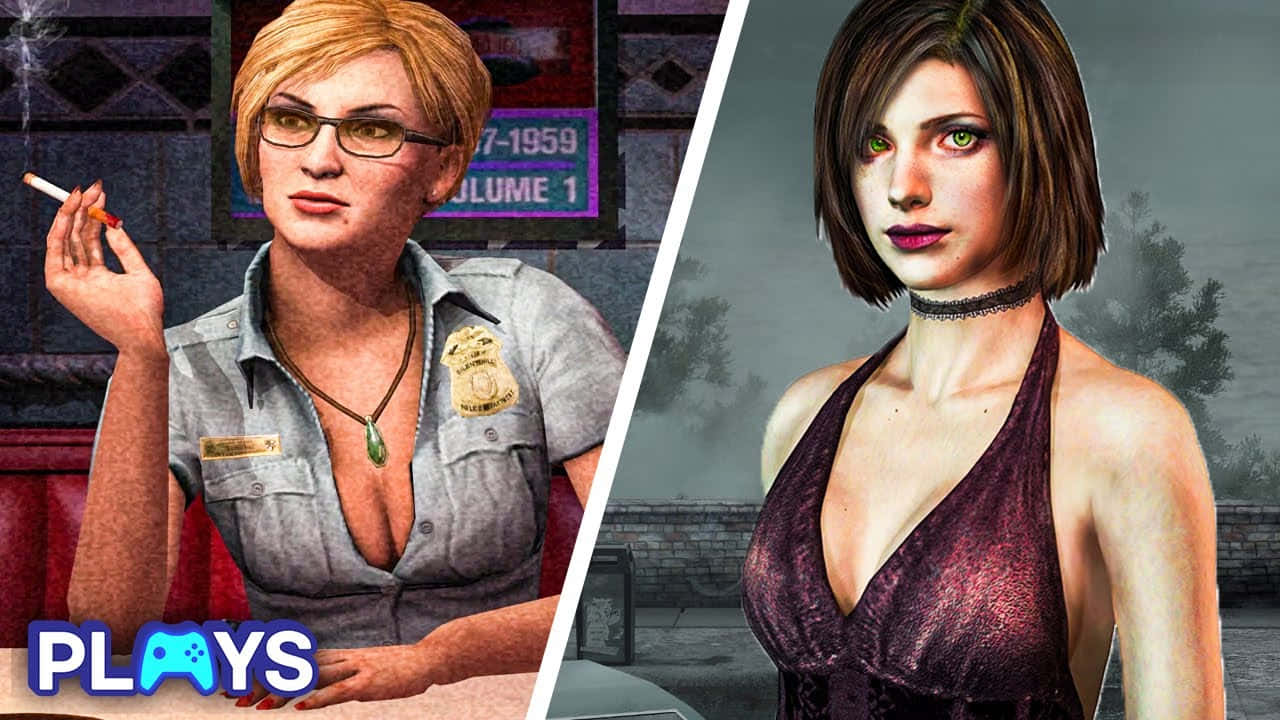Silent Hill Characters, police uniform, dark dress, HD Desktop Wallpaper
