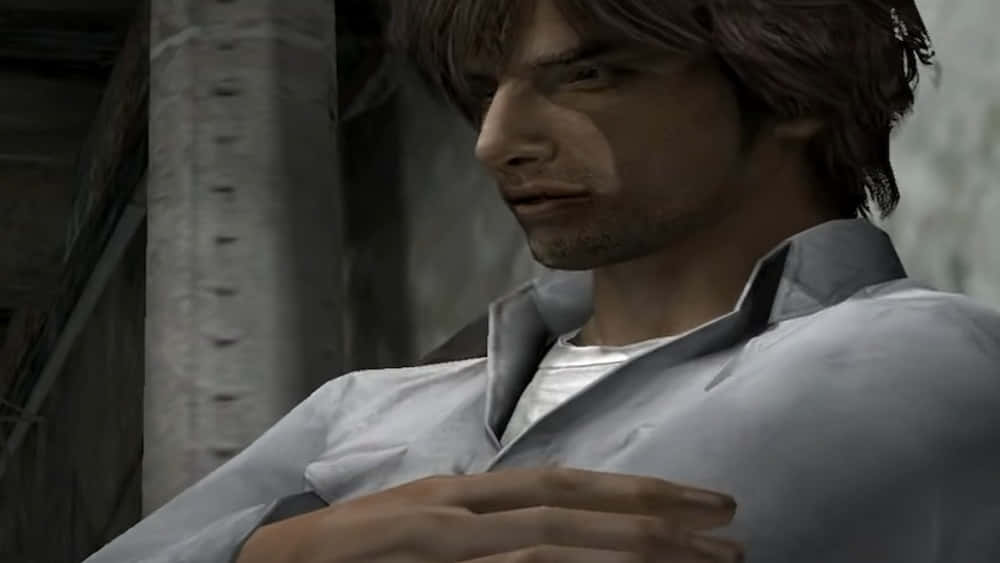 Silent Hill Characters, brown hair, stubble, SD Desktop Wallpaper