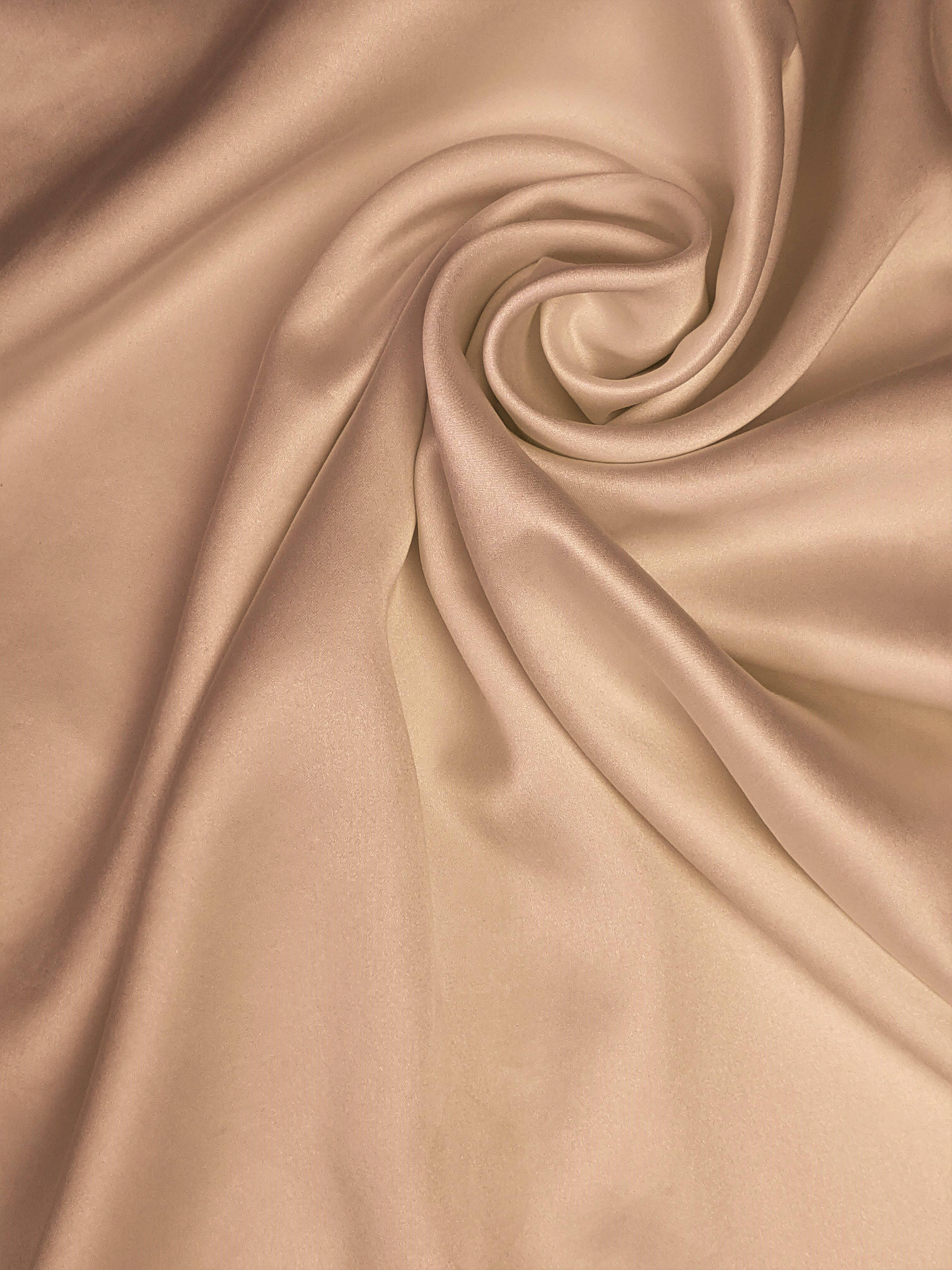 satin brown silk, beige satin fabric, soft folds, 4K Phone Wallpaper