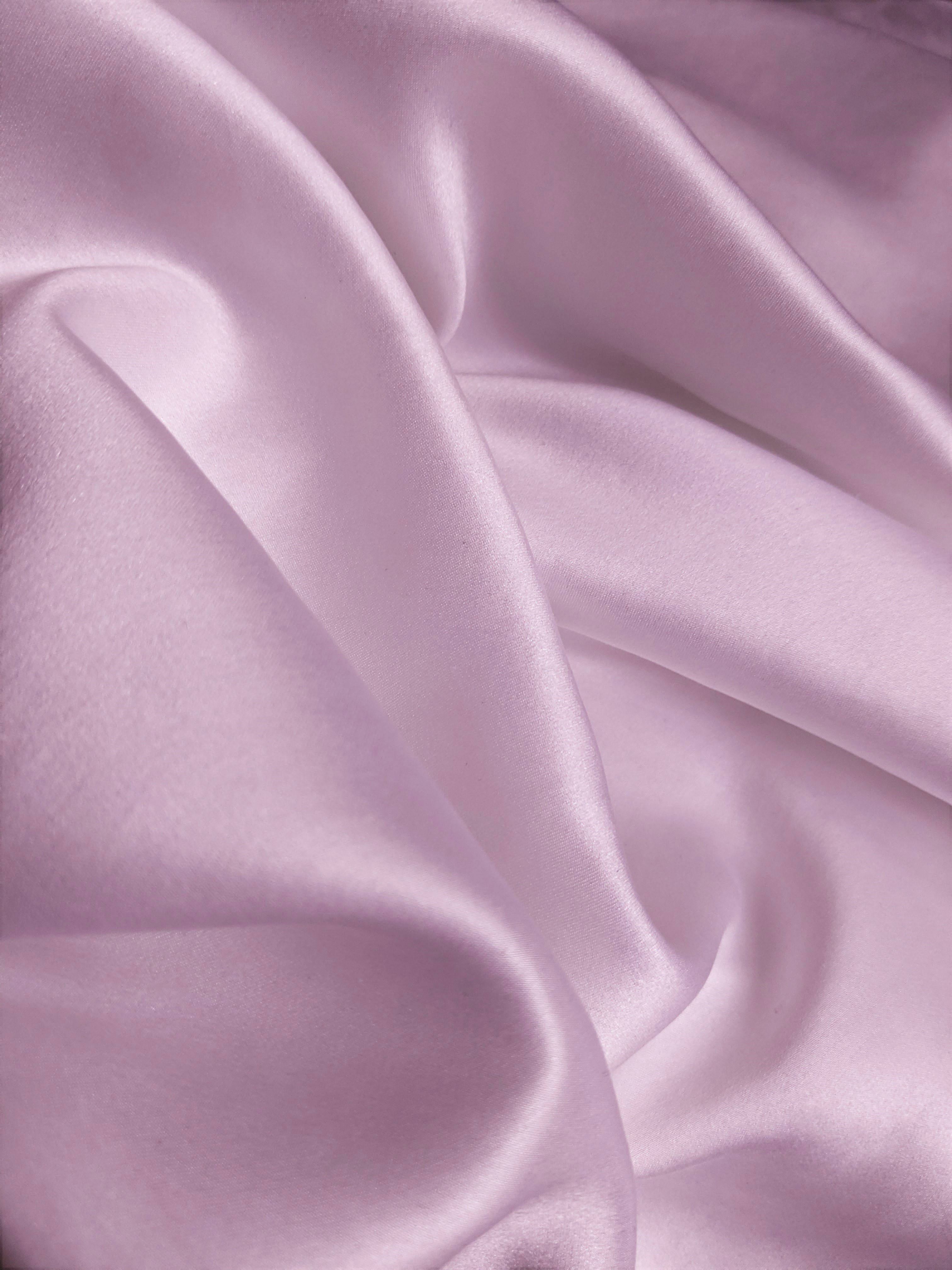 pale pink silk, soft lilac satin, gentle folds, 4K Phone Wallpaper