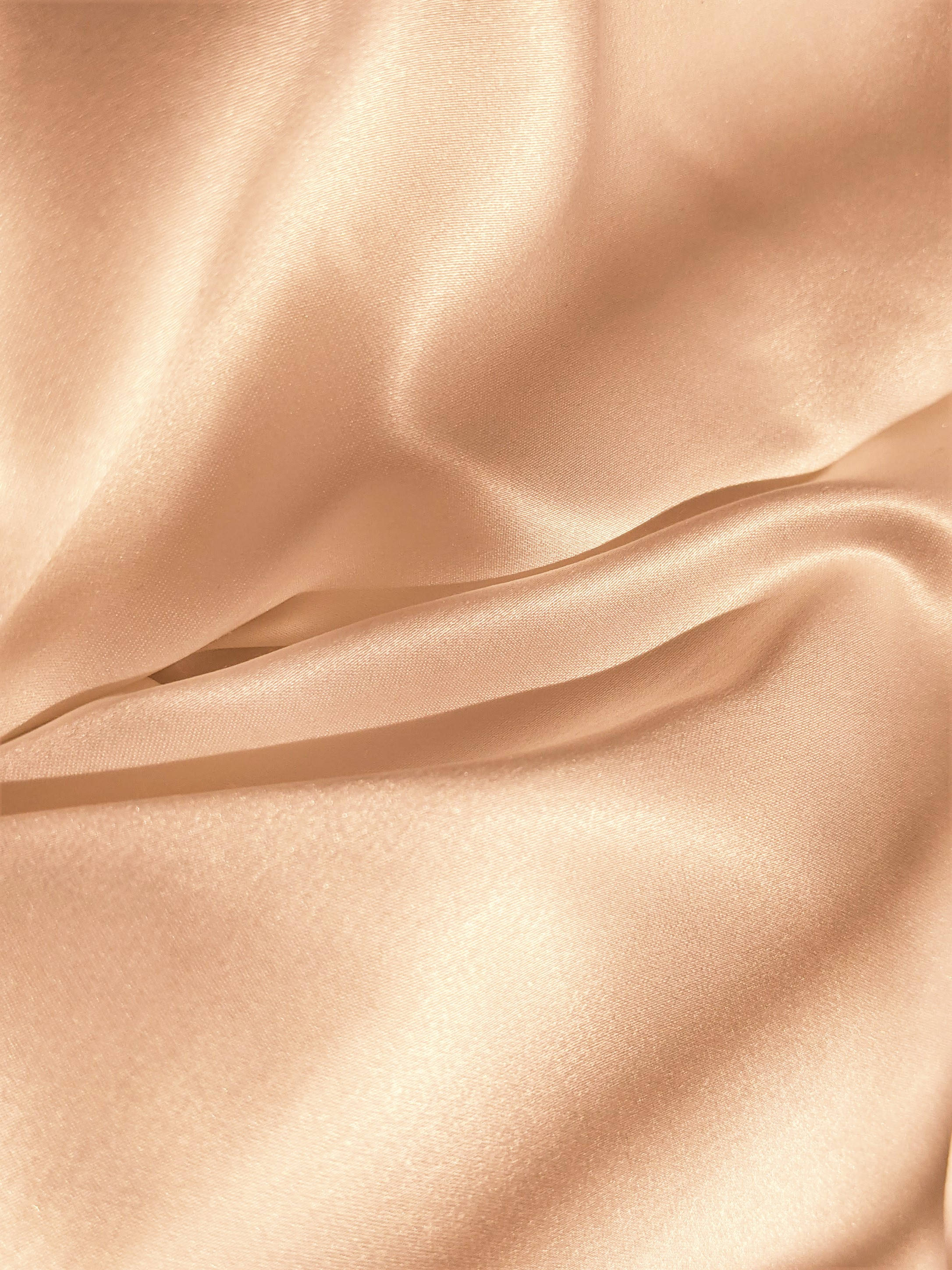 beige satin cloth, peach satin fabric, soft satin fabric, 2K Phone Wallpaper