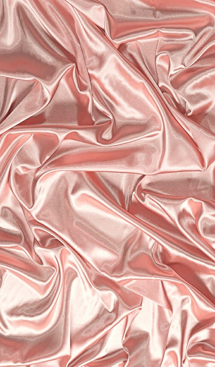 rose gold, satin fabric, deep folds, SD Phone Wallpaper