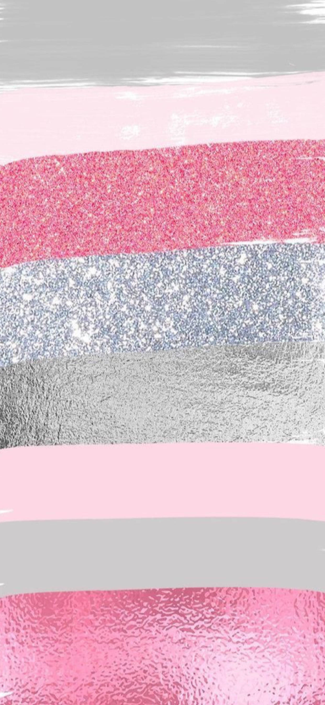pink silver glitter stripes, vertical stripes, pink, 2K Phone Wallpaper