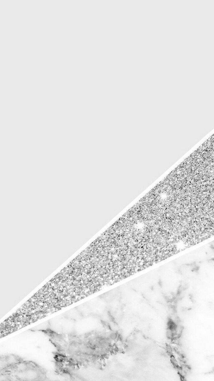 silver glitter, marble, light gray background, HD Phone Wallpaper