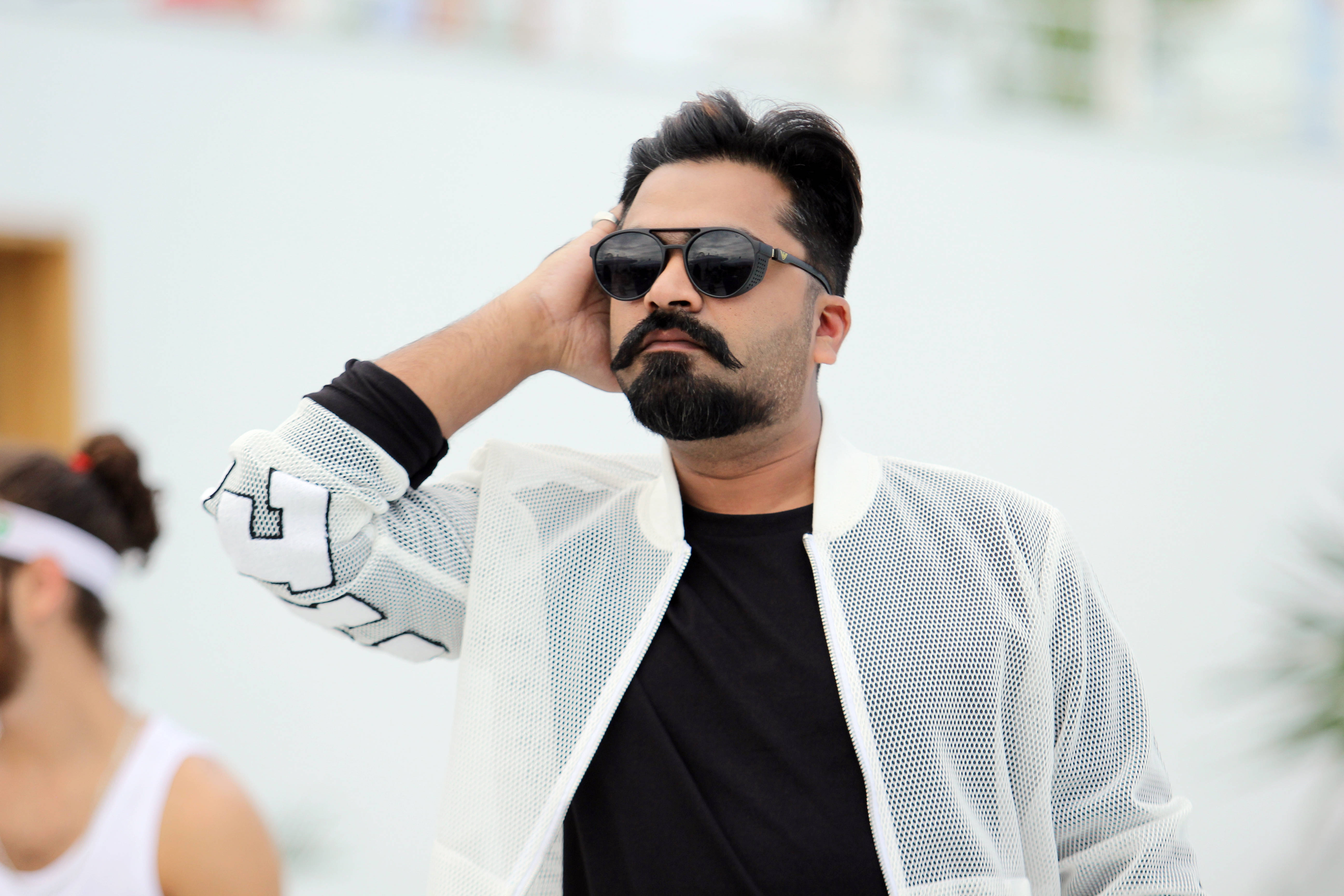 Simbu, beard, mustache, 5K Desktop Wallpaper