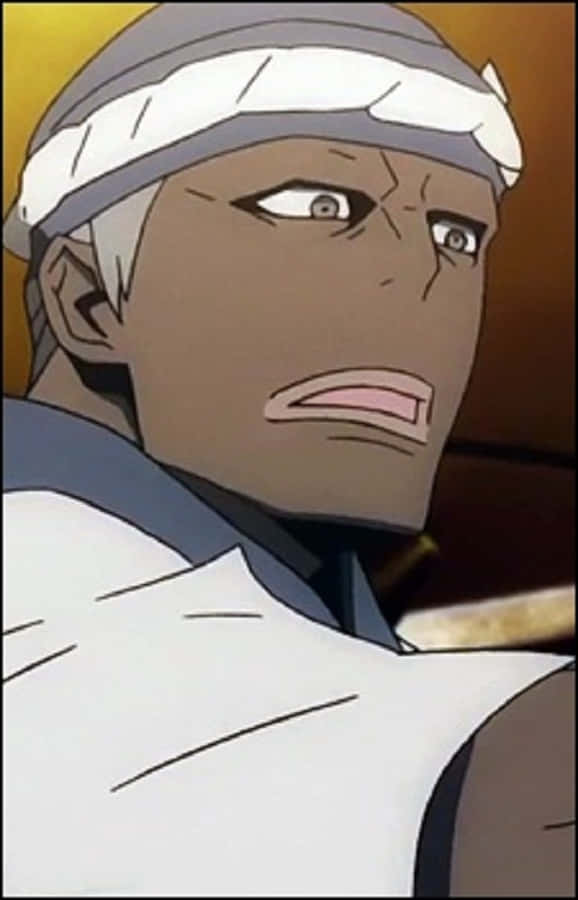 Simon Brezhnev, white hair, headband, SD Phone Wallpaper