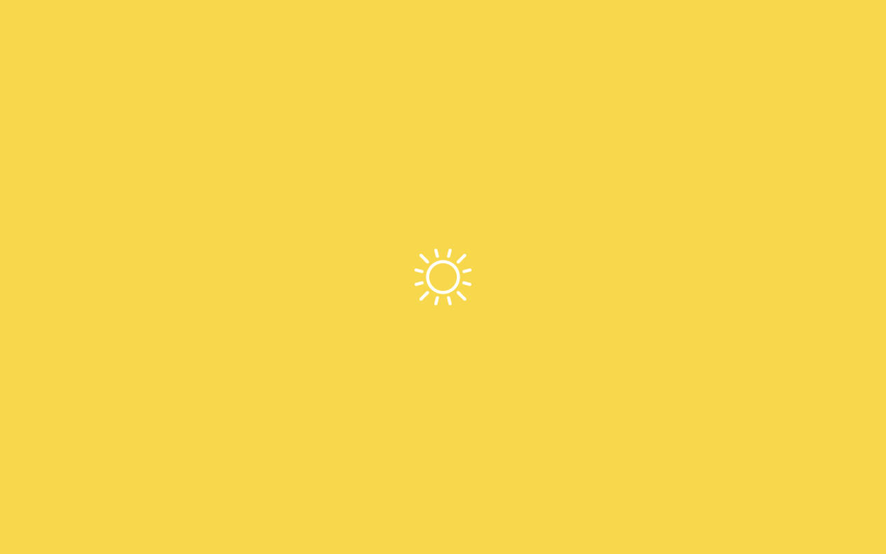 Simple Aesthetic, sun icon, white, HD Desktop Wallpaper