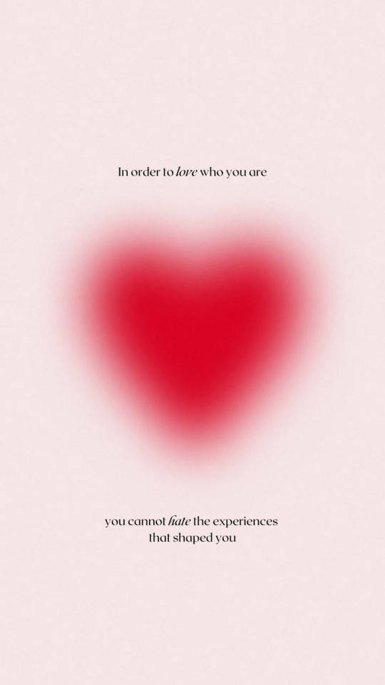 soft red heart aura aesthetic, soft pink background, blurred red heart, SD Phone Wallpaper