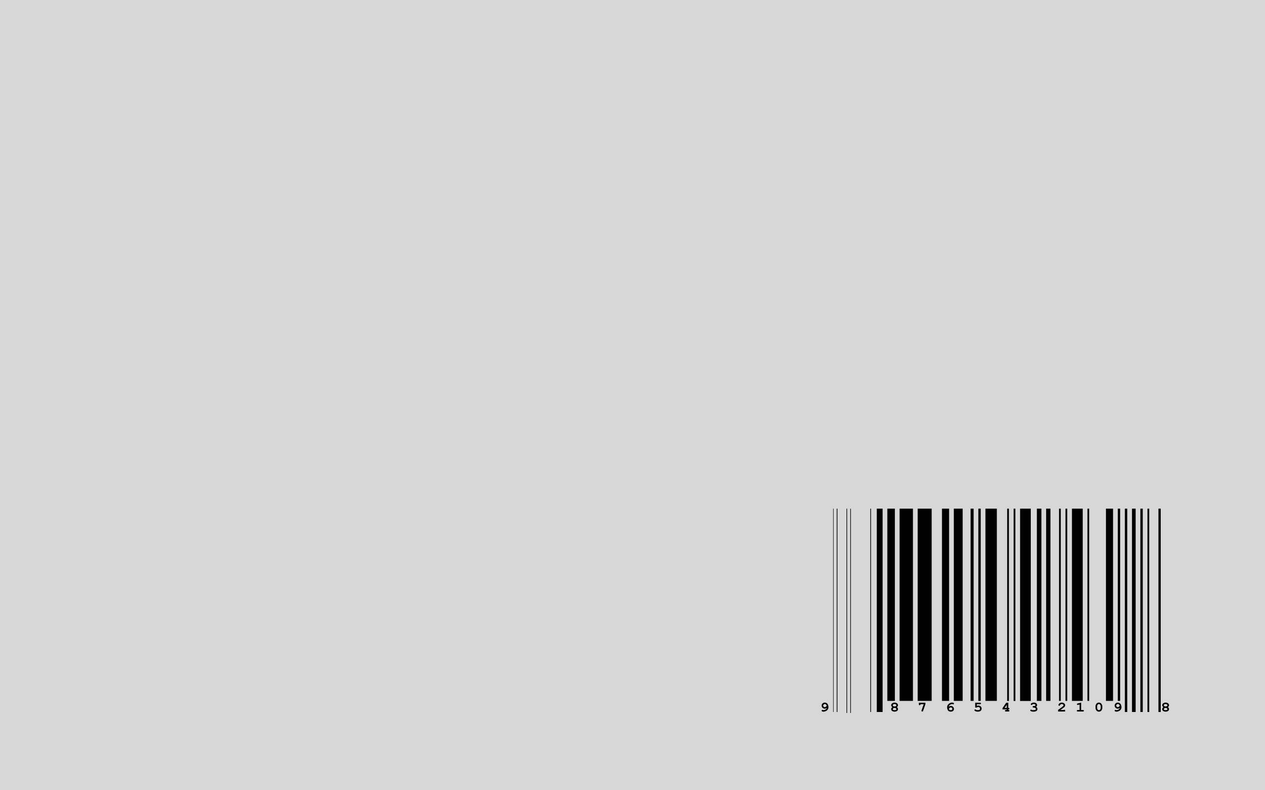 Simple Aesthetic, barcode, black, 2K Desktop Wallpaper