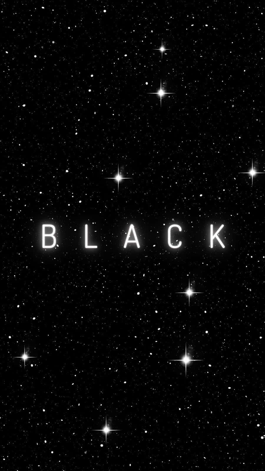 black, white, starry night sky, HD Phone Wallpaper
