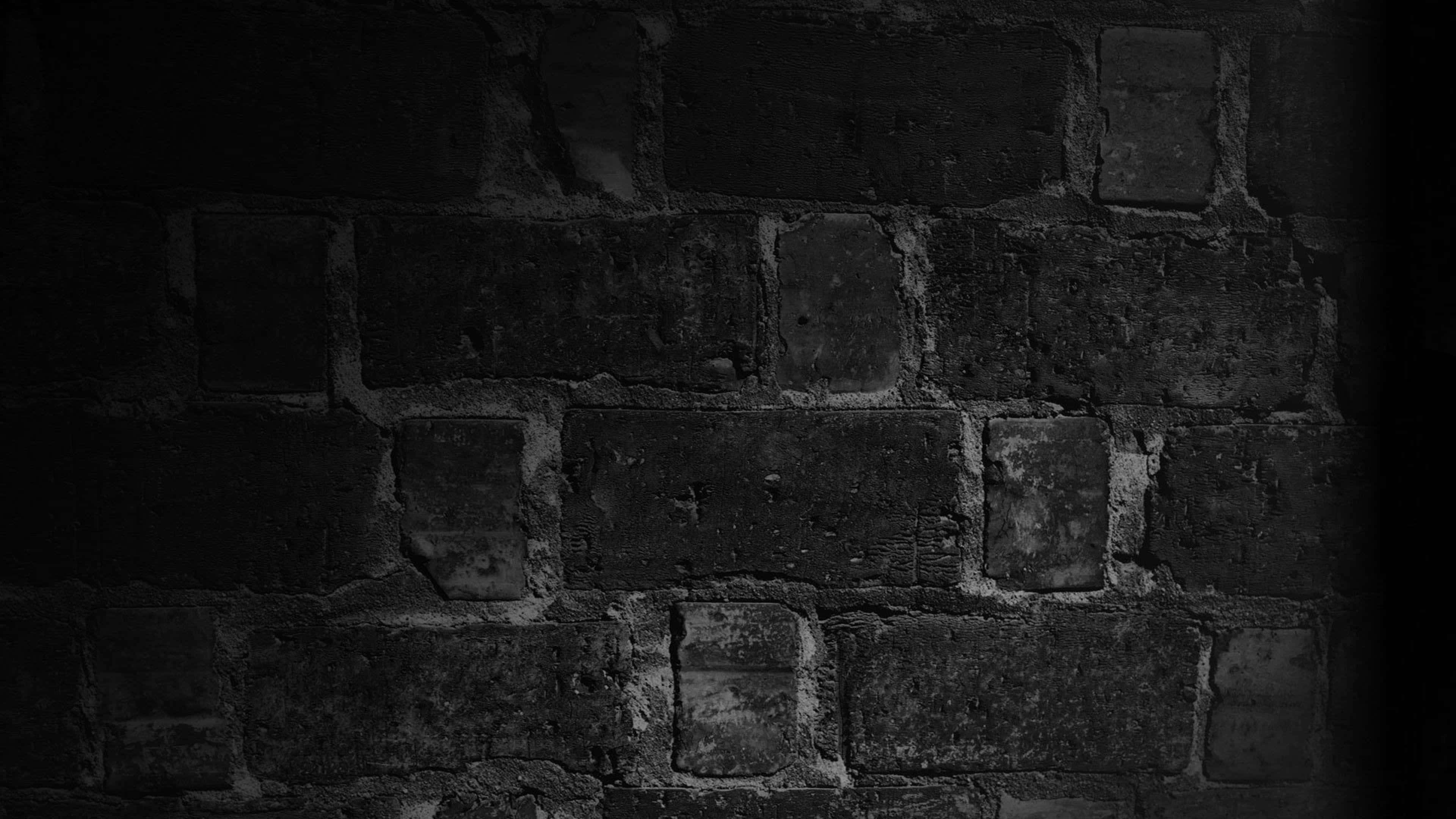 aged brick wall, textured mortar, subtle gray tones, 4K Desktop Wallpaper
