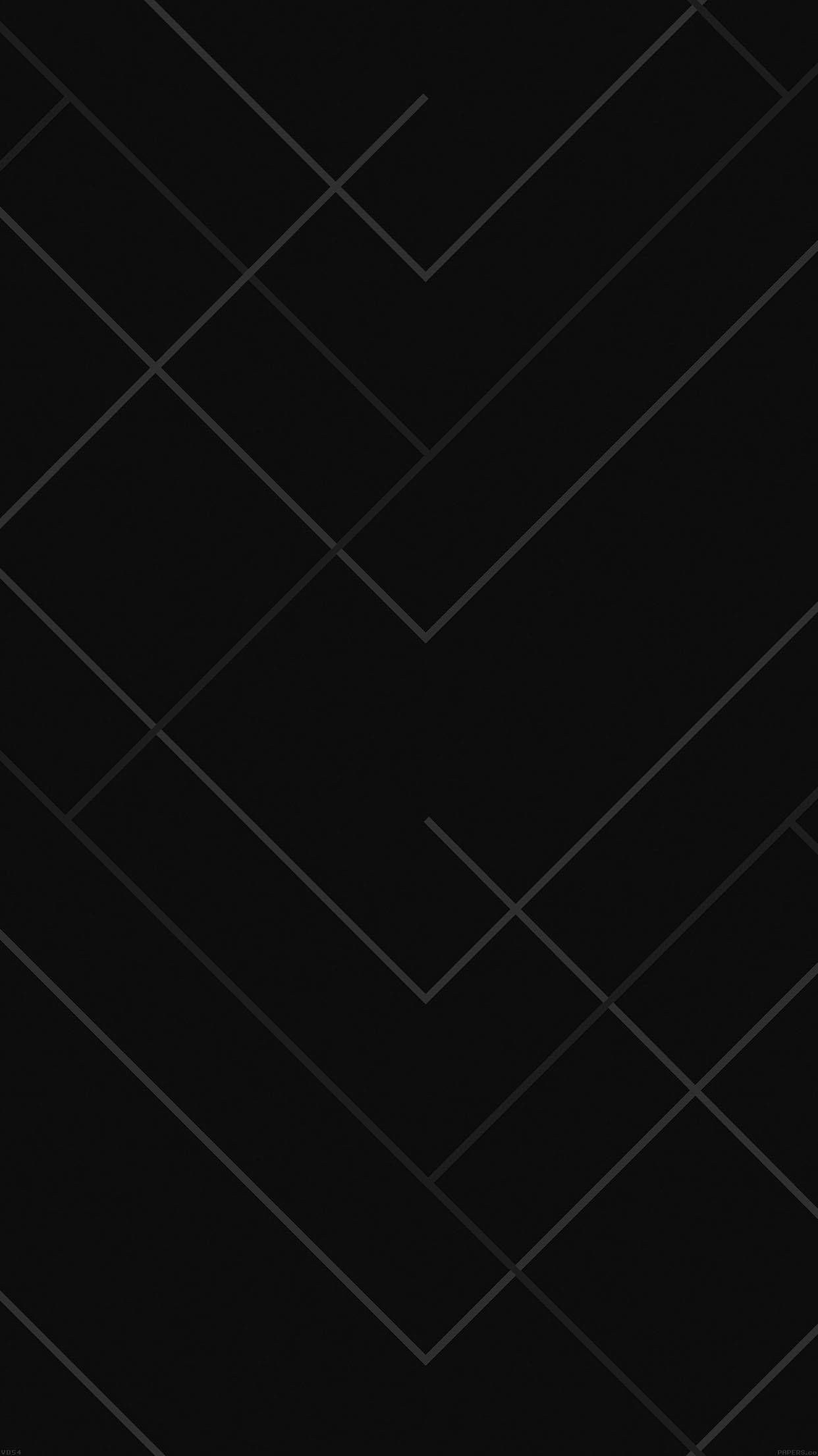 thin geometric lines, blank black, minimalist black background, Full HD Phone Wallpaper
