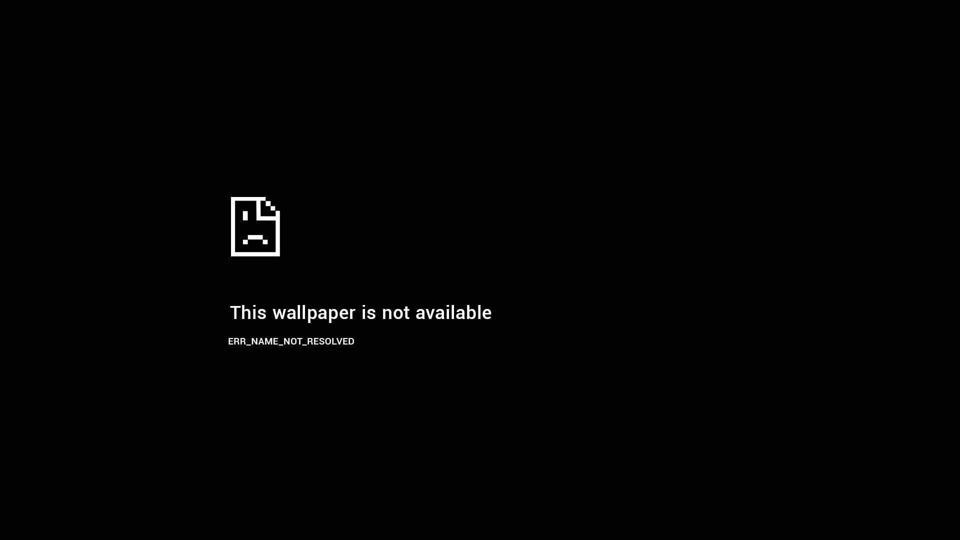 Simple Black, black screen, sad document icon, Full HD Desktop Wallpaper