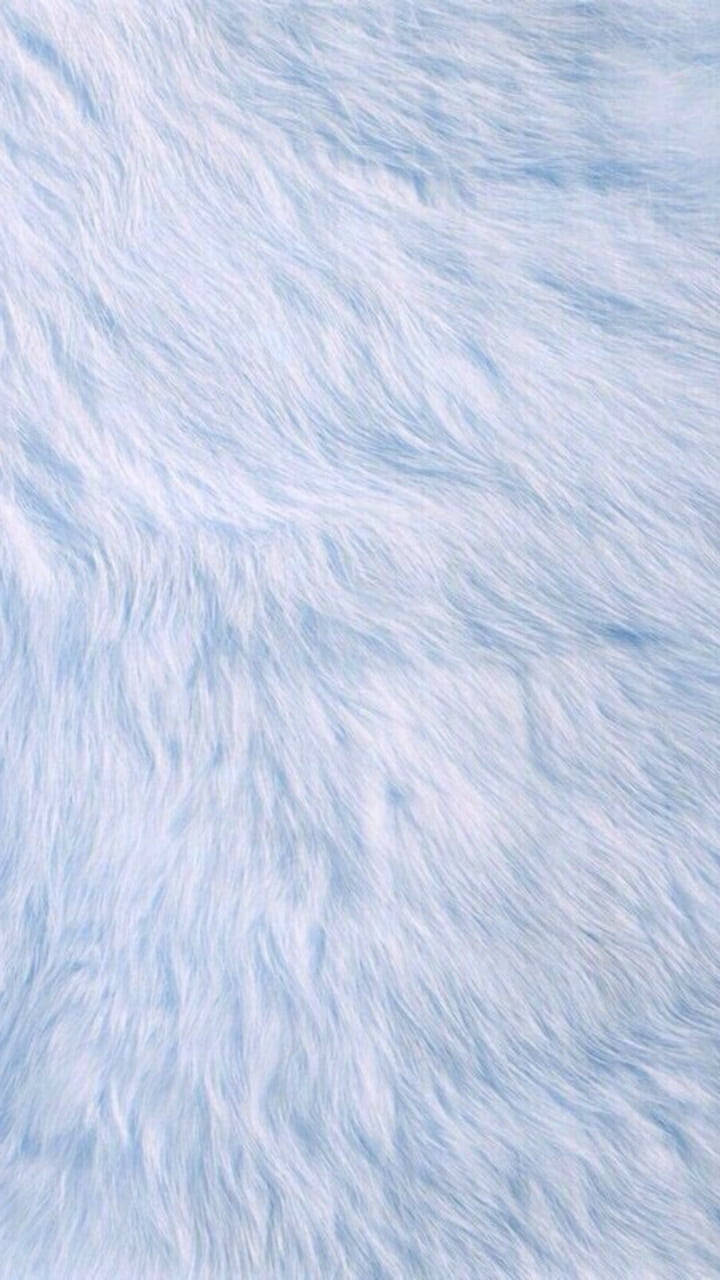 Simple Blue Aesthetic, light blue, faux fur texture, HD Phone Wallpaper