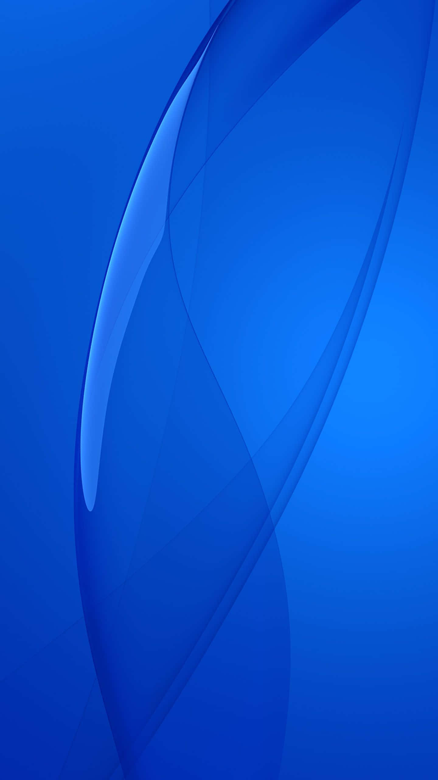 blue phone, cool color-gradient backdrop, flowing blue gradients, 2K Phone Wallpaper