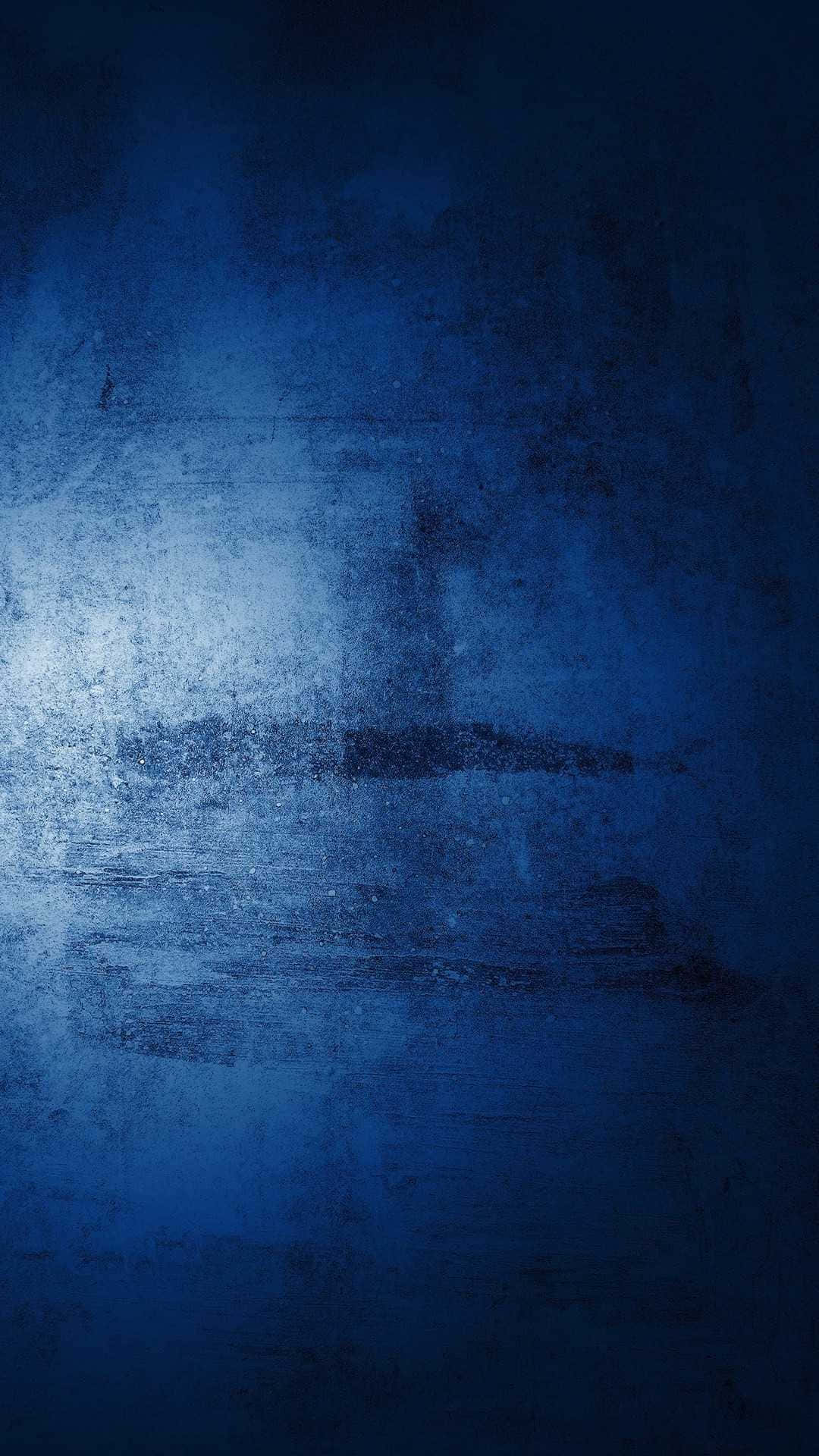 blue phone, textured deep blue wall, subtle light gradients, Full HD Phone Wallpaper