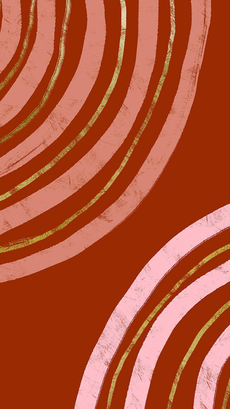 Simple Boho, maroon, warm terracotta pink, HD Phone Wallpaper