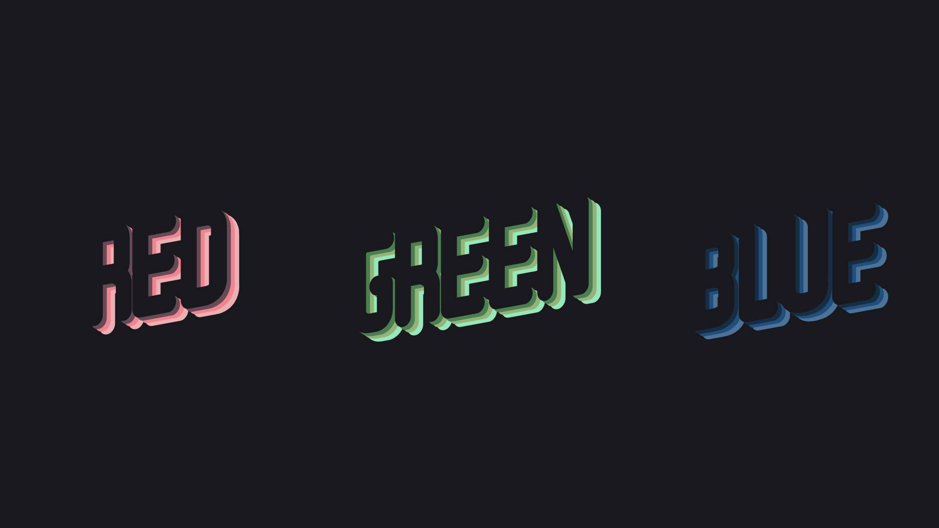 red, green, blue, Full HD Desktop Wallpaper