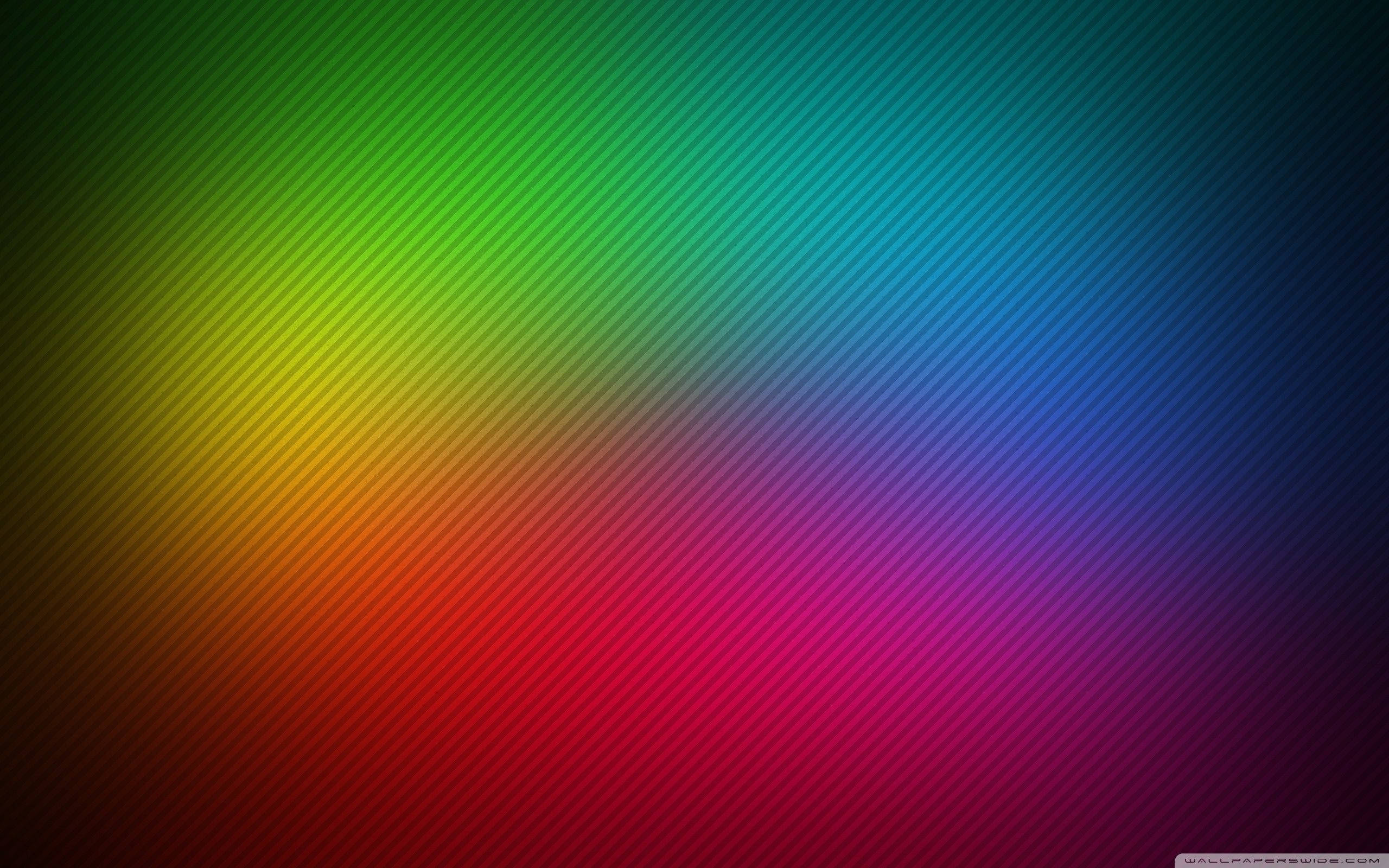 RGB, 4K Resolution, diagonal rainbow gradient, 2K Desktop Wallpaper