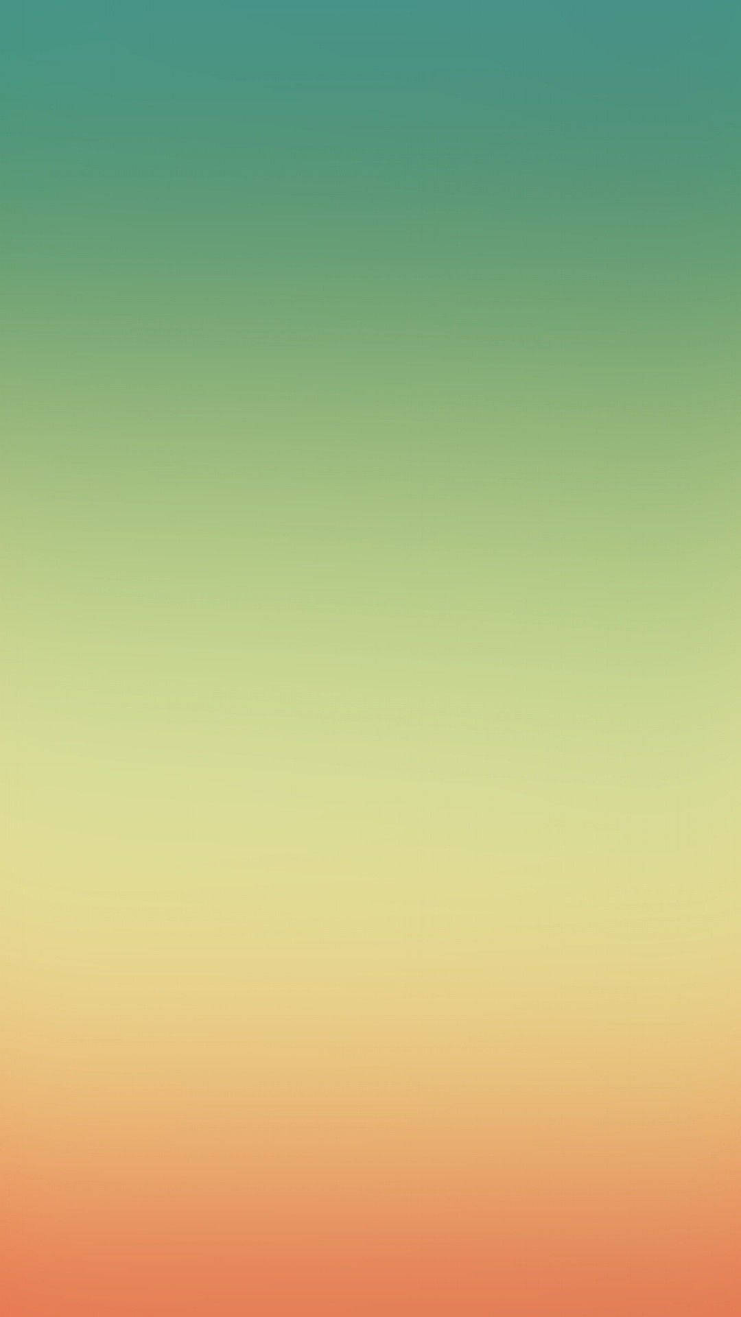 teal, orange, gradient sky, Full HD Phone Wallpaper