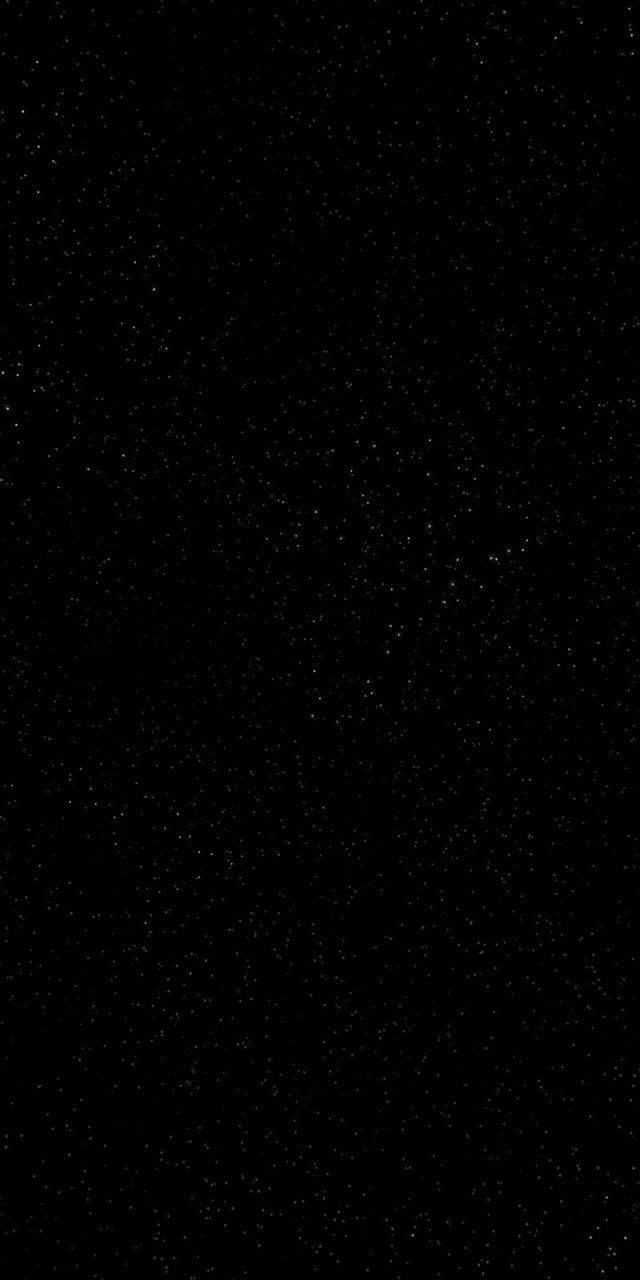 Starry Plain Black iPhone, black canvas, tiny white stars, HD Phone Wallpaper