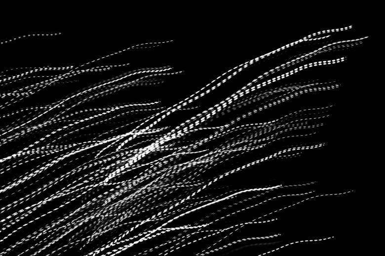 Simple Dark Aesthetic, white dotted streaks, diagonally, SD Desktop Wallpaper