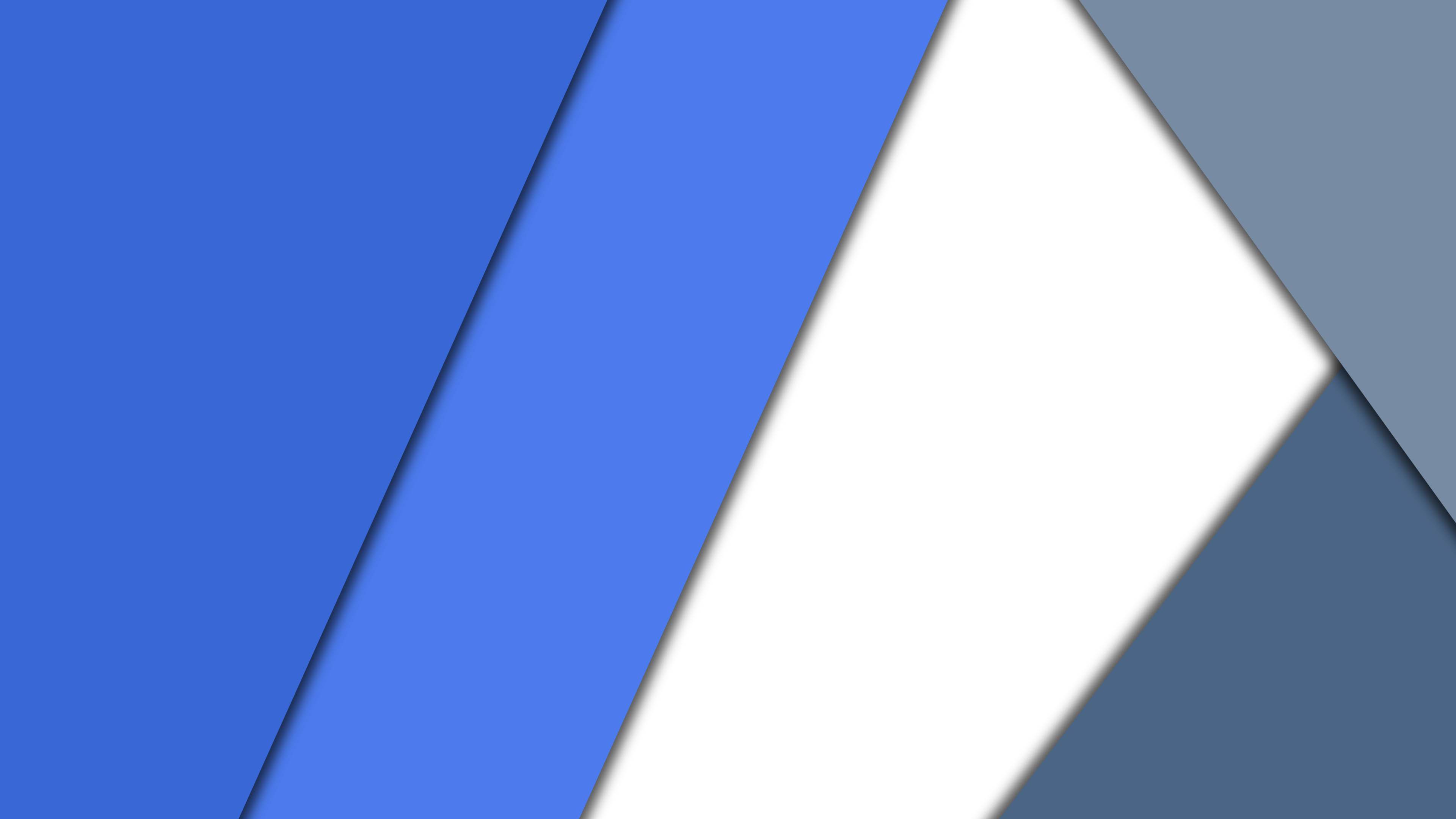 blue, white, diagonal panels, 4K Desktop Wallpaper