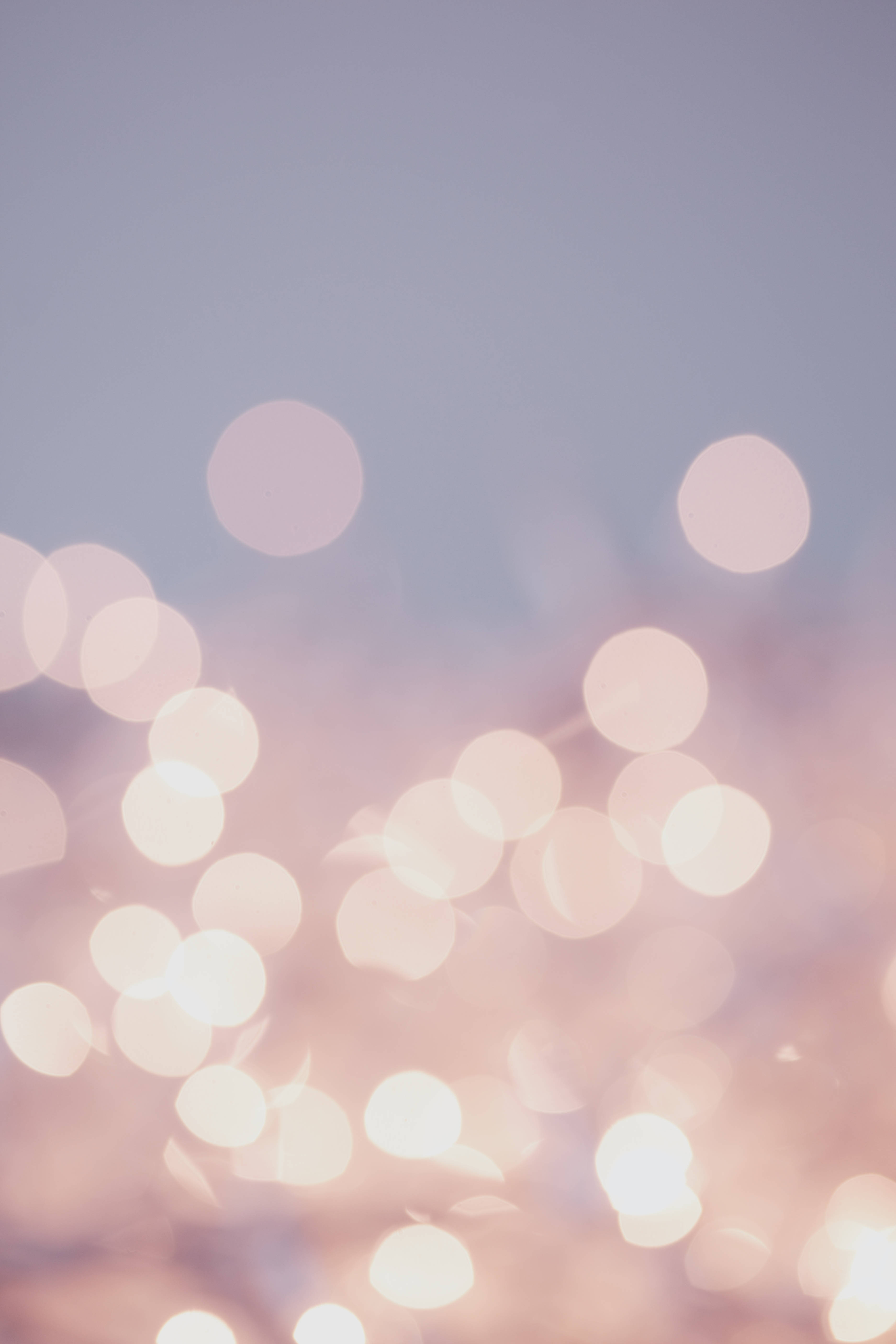 pastel blue, pastel pink, bokeh lights, 5K Phone Wallpaper