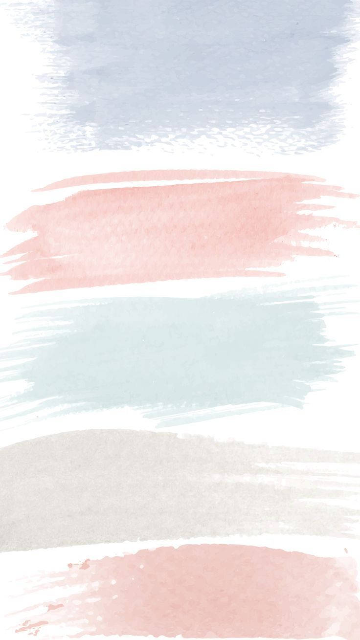 brushed colours, pastel blue, pink, HD Phone Wallpaper
