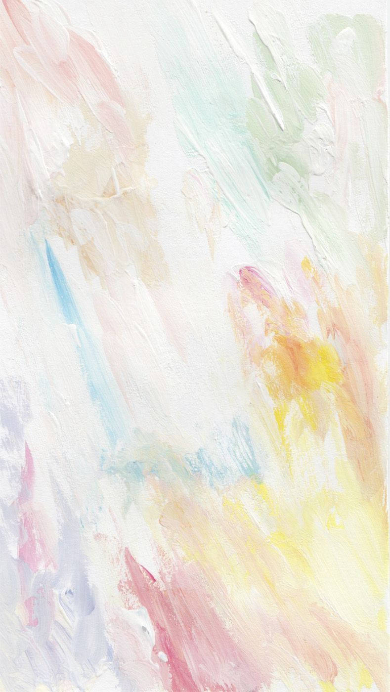 abstract colours, pastel colors, gentle brushstrokes, HD Phone Wallpaper