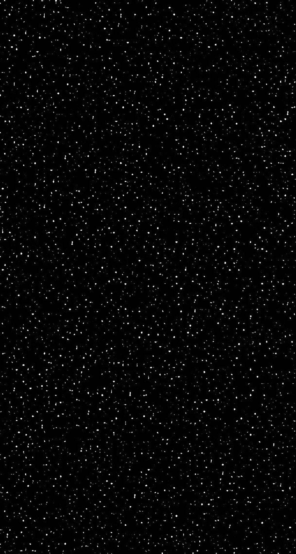Starry Night Sky, black canvas, tiny white stars, Full HD Phone Wallpaper