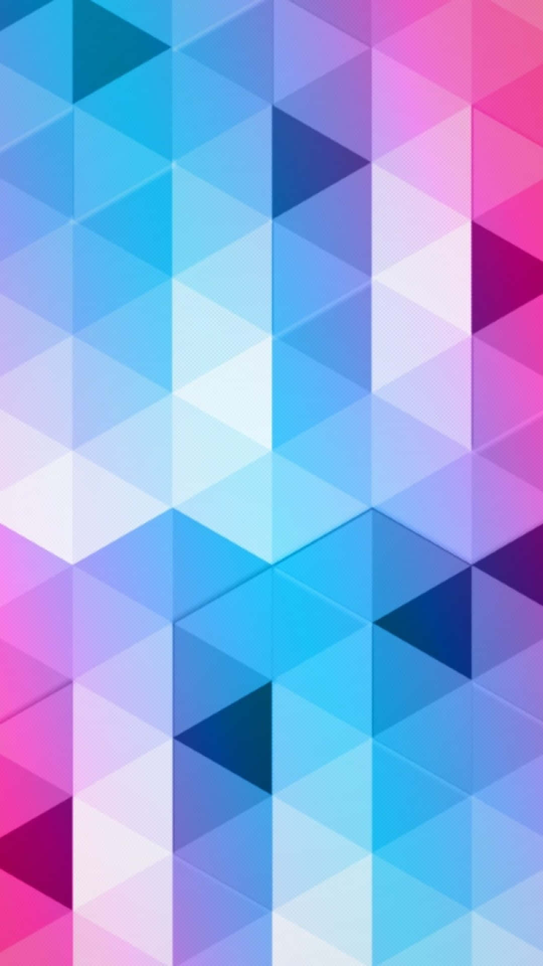 geometric, triangles, blue, Full HD Phone Wallpaper