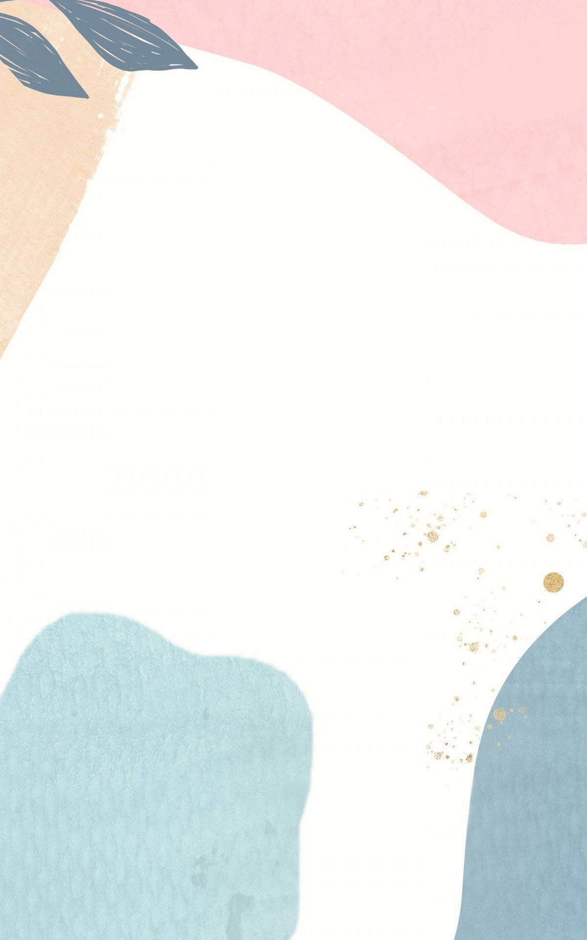 pastel pink, beige, blue, Full HD Phone Wallpaper